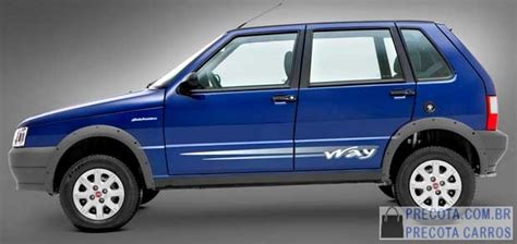 Pre O Fiat Uno Mille Way Economy F P Tabela Fipe