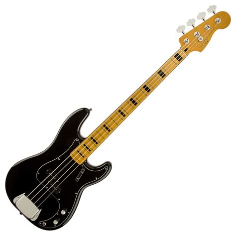 Squier By Fender Classic Vibe S Precision Bass Black At Gear Music