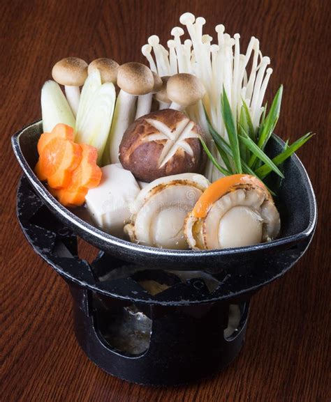Japanese Cuisine Hot Pot On The Background Stock Photo Image Of Meat Cuisine 36898456