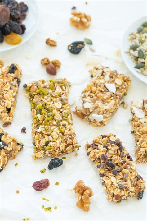 Healthy Cereal Bars: Vegan Granola Snack | Baking for Happiness