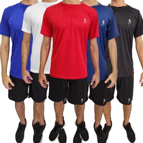 Kit Camisetas Camisas Masculinas Dry Fit Academia Esporte Mercadolivre