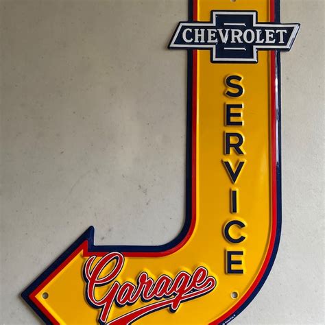 Vintage Chevrolet Sign - Etsy