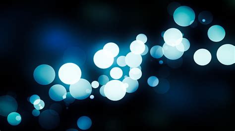 HD wallpaper: blue bokeh wallpaper, white and blue photography of bokeh ...