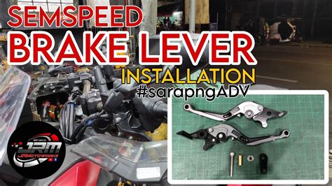 Brake Lever Installation Adv Semspeed Brake Lever Adv