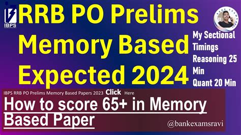 IBPS RRB PO Prelims Memory Based Shift2 Aug 5 2023 Guidely How To