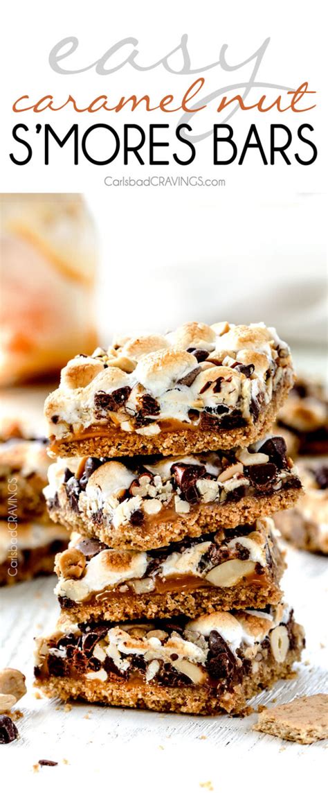 Easy S Mores Bars Recipe Carlsbad Cravings