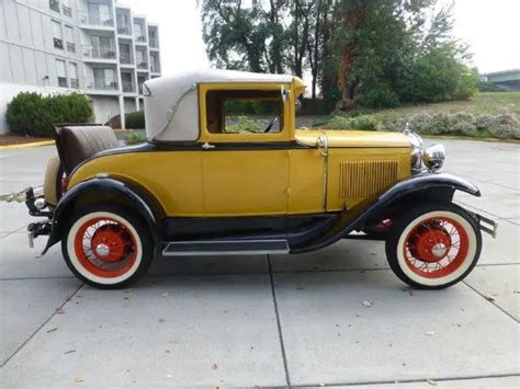 Ford Model A Sports Coupe Restored Low Reserve Classic Ford