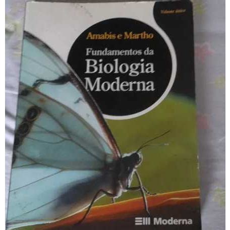 Livro Fundamentos Da Biologia Moderna Amabis E Martho Shopee Brasil