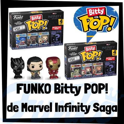 Los Mejores FUNKO Bitty POP De Marvel The Infinity Saga