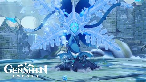 Cryo Regisvine Xiangling Story Fight Genshin Impact Boss Fight