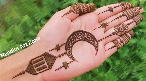 EID 2024 Special Chand Mehndi Design Simple Mehndi Designs Simple