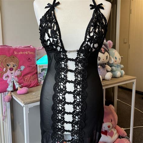 Super Pretty Sexy Lingerie Dress Size Medium Has A Depop