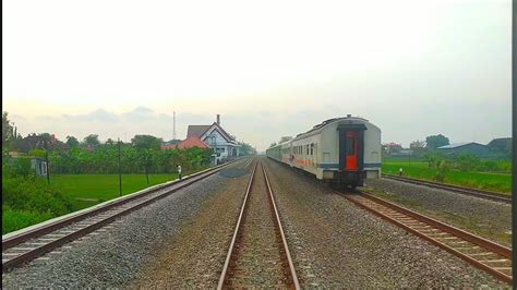 Backride By Train Stasiun Kertosono Sampai Stasiun Nganjuk Youtube