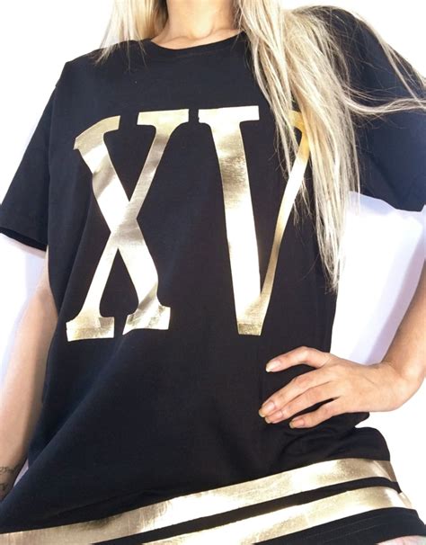 Camiseta Personalizada Para Abertura De Pista De 15 Anos Xv