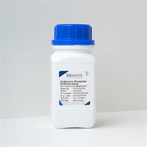 Dulbecco S Phosphate Buffered Saline Dpbs W O Calcium W O Magnesium