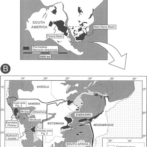 A Pre Break Up Reconstruction Of Parts Of Southern West Gondwana