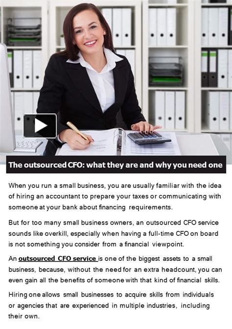 Ppt The Outsourced Cfo What They Are And Why You Need One Powerpoint