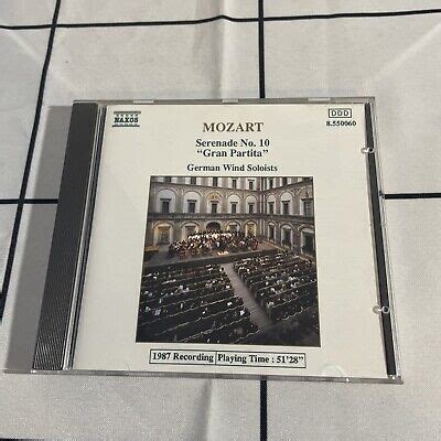 Amadeus Wind Ensemble Mozart Serenade No 10 Gran Partita EBay