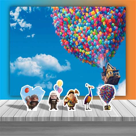 Kit Festa Infantil Painel Displays Up Altas Aventuras Shopee Brasil