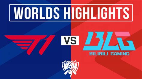 T1 Vs BLG Highlights ALL GAMES 2023 Worlds Swiss Round 4 T1 Vs