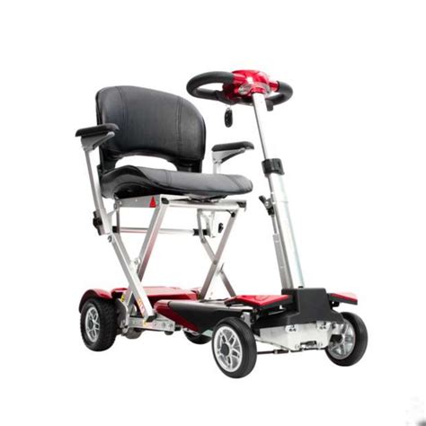 Drive Medical Auto Fold Elite Mobility Scooter In Red Simplelife Mobility