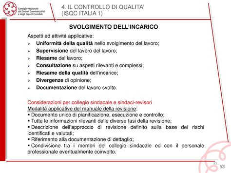 La Nuova Metodologia Del Cndcec Ed Il Controllo Di Qualita Ppt Scaricare