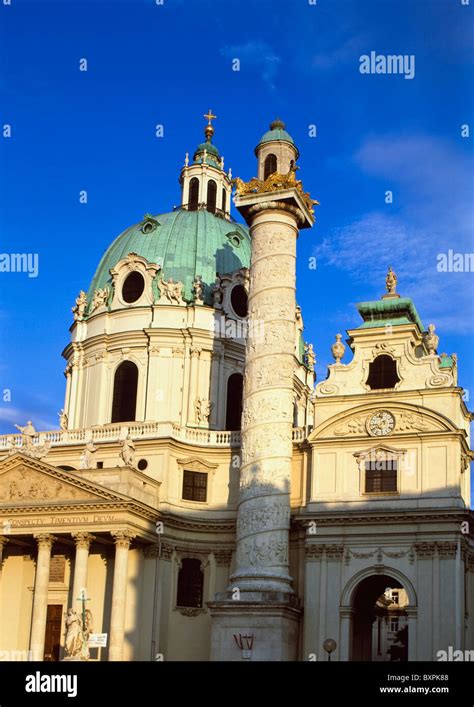 Exterior Of Karlskirche Stock Photo - Alamy