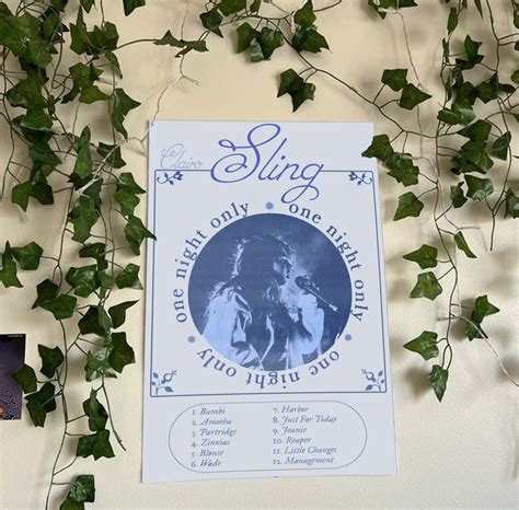 Clairo Sling Album Poster - Etsy