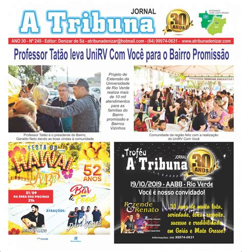 Jornal A Tribuna Edi O J Circulando Jornal A Tribuna