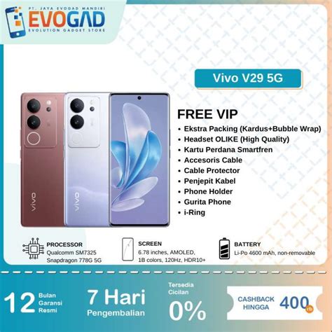 Jual Vivo V G Gb Gb Android Garansi Resmi Vivo