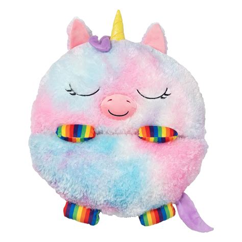 Happy Nappers - Play pillow & sleepy sack - Rainbow the Unicorn. Colour ...