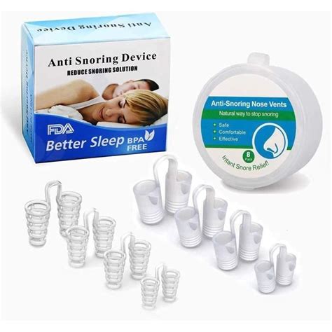 Pcs Dispositif Anti Ronflement Carteur Nasal Anti Ronflement