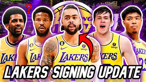 Lakers Re Signing Update On D Angelo Russell Austin Reaves And More