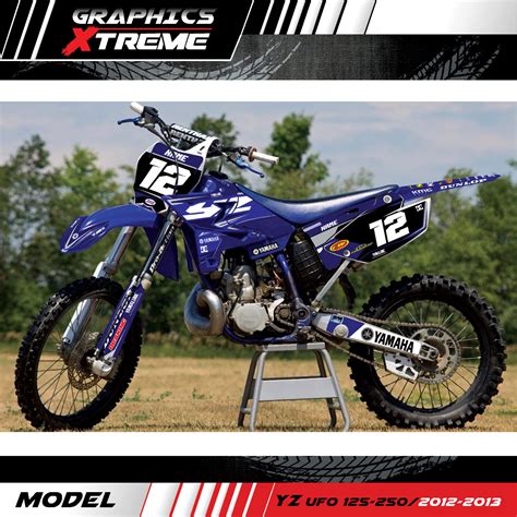 Yamaha Yz Ufo Restyled Kit Complete Decals Graphics