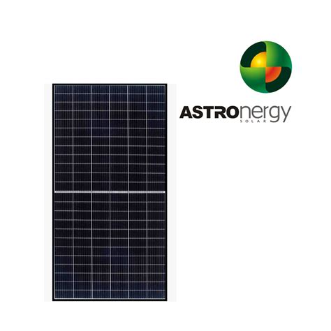 Astronergy 400W félcellás napelem panel fekete FiberSolar