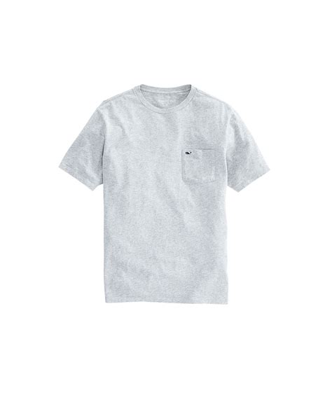 Shop Outlet Slub Whale Embroidered Short Sleeve Pocket Tee At Vineyard