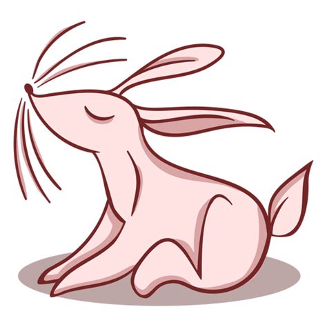 Rabbit Stylish Character Png And Svg Design For T Shirts