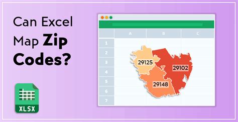 How To Create A Map In Excel With Zip Codes Printable Online