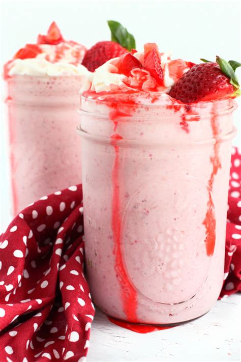 Strawberry Milkshake Mama Loves Food