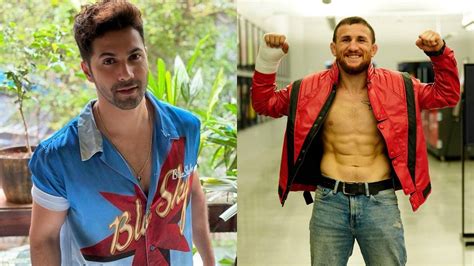 UFC Star Merab Dvalishvili Teams Up with Bollywood Star Varun Dhawan ...