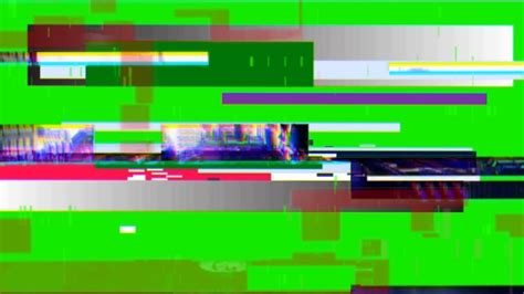 Glitch Green Screen