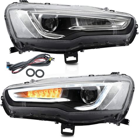 Amazon VLAND Headlight Assembly Fit For Mitsubishi Lancer 2008