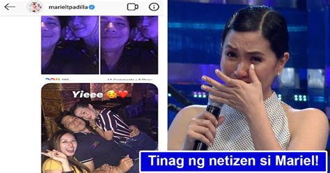 Netizen Tags Mariel Padilla With Controversial Photos Of Robin Kami