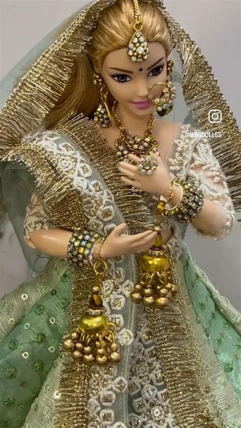 Pin By Ratna Kamala On Indian Dolls Dress Makeover Doll Dress