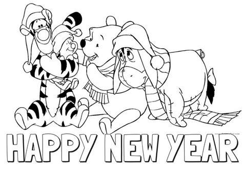 Disney New Years Coloring Pages Coloring Pages