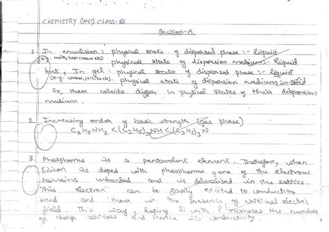 Cbse Class 12 Topper Answer Sheet 2019 For Chemistry