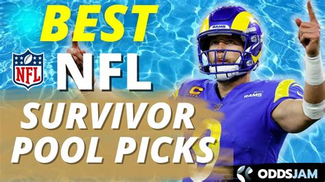 3 Best NFL Survivor Pool Picks For NFL Week 2 OddsJam YouTube