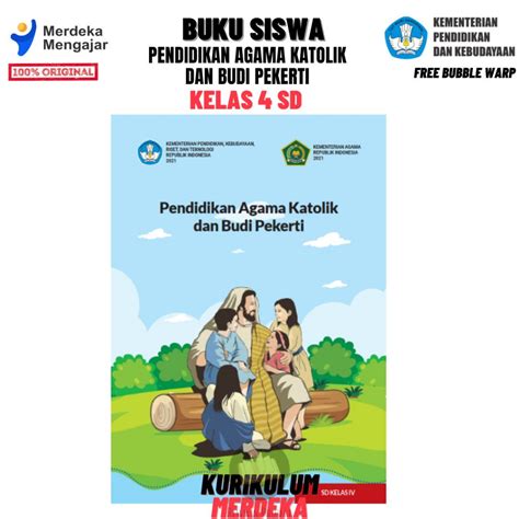 Jual Buku Siswa Pendidikan Agama KATOLIK Dan Budi Pekerti Kelas 4 SD