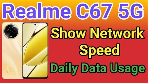 Realme C G Enable Daily Data Usage Setting How To Show Daily Data