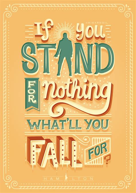 Letters4ham Hand Lettered Hamilton Lyric Posters On Behance Hamilton